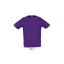 Férfi raglános, rövid ujjú sport póló, SOL'S SO11939, Dark Purple-2XL