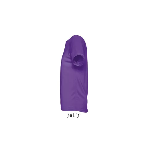 Férfi raglános, rövid ujjú sport póló, SOL'S SO11939, Dark Purple-S