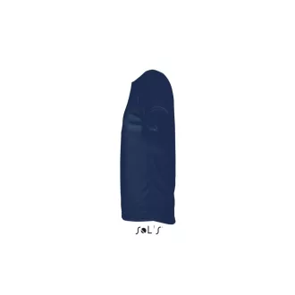   Férfi raglános, rövid ujjú sport póló, SOL'S SO11939, French Navy-2XL