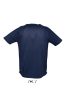Férfi raglános, rövid ujjú sport póló, SOL'S SO11939, French Navy-XS