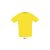 Férfi raglános, rövid ujjú sport póló, SOL'S SO11939, Lemon-2XL