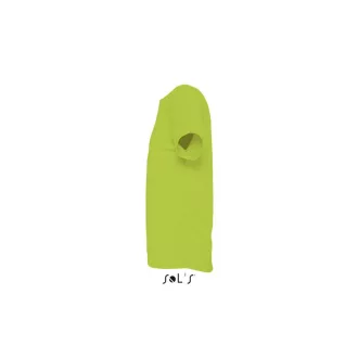   Férfi raglános, rövid ujjú sport póló, SOL'S SO11939, Neon Green-XS