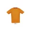 Férfi raglános, rövid ujjú sport póló, SOL'S SO11939, Neon Orange-XS