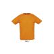 Férfi raglános, rövid ujjú sport póló, SOL'S SO11939, Neon Orange-XS
