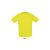Férfi raglános, rövid ujjú sport póló, SOL'S SO11939, Neon Yellow-2XL