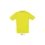Férfi raglános, rövid ujjú sport póló, SOL'S SO11939, Neon Yellow-XS