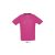 Férfi raglános, rövid ujjú sport póló, SOL'S SO11939, Neon Pink 2-2XL