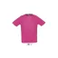 Férfi raglános, rövid ujjú sport póló, SOL'S SO11939, Neon Pink 2-L