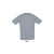 Férfi raglános, rövid ujjú sport póló, SOL'S SO11939, Pure Grey-XS
