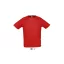 Férfi raglános, rövid ujjú sport póló, SOL'S SO11939, Red-M