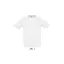 Férfi raglános, rövid ujjú sport póló, SOL'S SO11939, White-XS