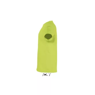   Gyerek REGENT KIDS környakas rövid ujjú pamut póló, SOL'S SO11970, Apple Green-2A