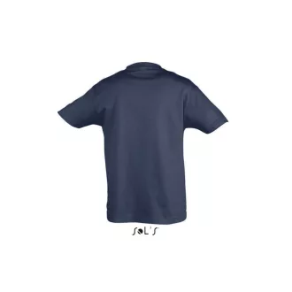   Gyerek REGENT KIDS környakas rövid ujjú pamut póló, SOL'S SO11970, Denim-2A