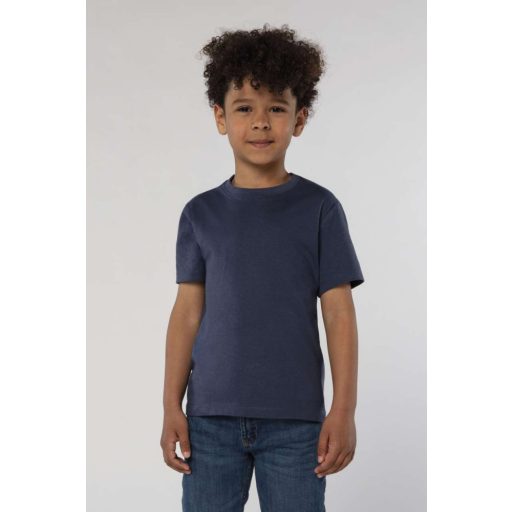 Gyerek REGENT KIDS környakas rövid ujjú póló, SOL'S SO11970, Grey Melange-2A