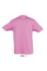 Gyerek REGENT KIDS környakas rövid ujjú pamut póló, SOL'S SO11970, Orchid Pink-12A
