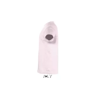   Gyerek REGENT KIDS környakas rövid ujjú pamut póló, SOL'S SO11970, Pale Pink-2A