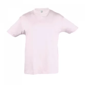   Gyerek REGENT KIDS környakas rövid ujjú pamut póló, SOL'S SO11970, Pale Pink-2A