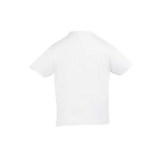   Gyerek REGENT KIDS környakas rövid ujjú pamut póló, SOL'S SO11970, White-10A