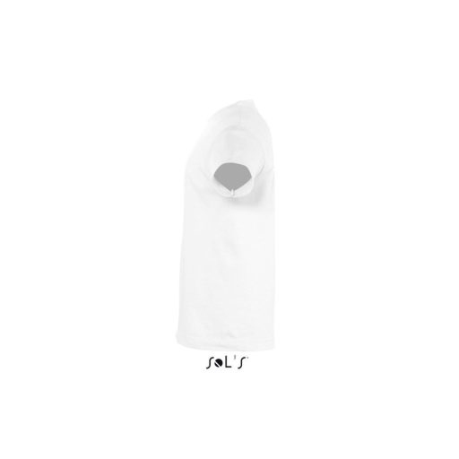 Gyerek REGENT KIDS környakas rövid ujjú pamut póló, SOL'S SO11970, White-4A