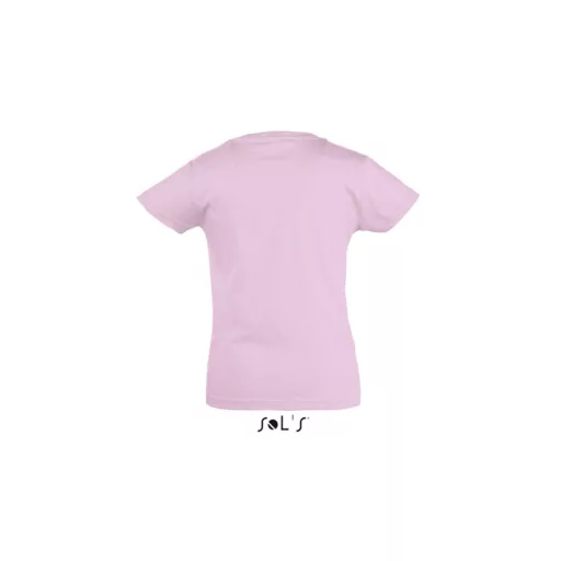 Gyerek CHERRY rövid ujjú környakas pamut póló, SOL'S SO11981, Medium Pink-10A