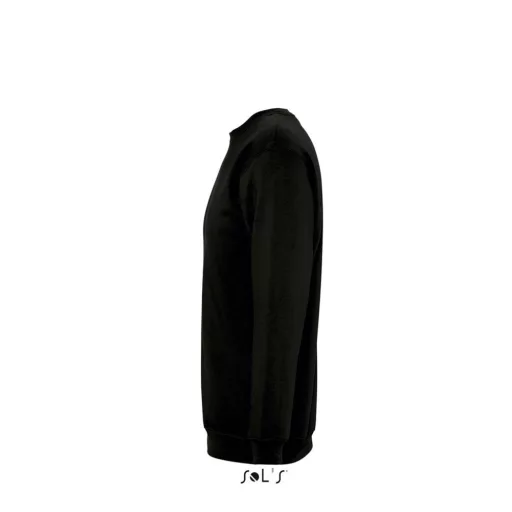 Férfi kereknyakú pulóver, SOL'S SO13250, Black-2XL
