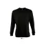 Férfi kereknyakú pulóver, SOL'S SO13250, Black-L