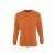 Férfi kereknyakú pulóver, SOL'S SO13250, Orange-3XL