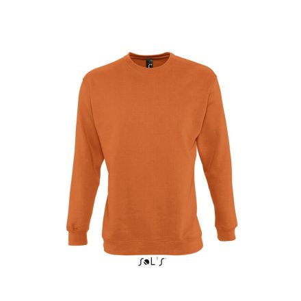 Férfi kereknyakú pulóver, SOL'S SO13250, Orange-M