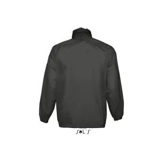   Uniszex vízálló, kapucnis széldzseki, SOL'S SO32000, Black-2XL