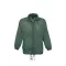 Uniszex vízálló, kapucnis széldzseki, SOL'S SO32000, Forest Green-2XL