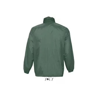   Uniszex vízálló, kapucnis széldzseki, SOL'S SO32000, Forest Green-2XL