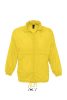 Uniszex vízálló, kapucnis széldzseki, SOL'S SO32000, Gold-2XL