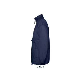   Uniszex vízálló, kapucnis széldzseki, SOL'S SO32000, Navy-S
