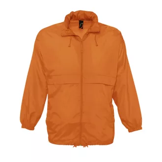   Uniszex vízálló, kapucnis széldzseki, SOL'S SO32000, Orange-2XL