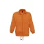 Uniszex vízálló, kapucnis széldzseki, SOL'S SO32000, Orange-S
