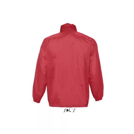 Uniszex vízálló, kapucnis széldzseki, SOL'S SO32000, Red-L
