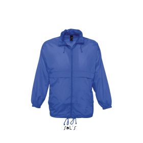   Uniszex vízálló, kapucnis széldzseki, SOL'S SO32000, Royal Blue-2XL