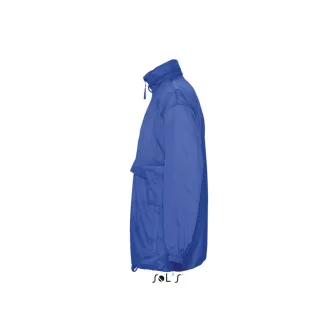   Uniszex vízálló, kapucnis széldzseki, SOL'S SO32000, Royal Blue-2XL