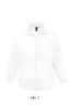 Uniszex vízálló, kapucnis széldzseki, SOL'S SO32000, White-L