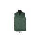 Uniszex WINNER vízlepergető mellény polár béléssel, SOL'S SO44001, Forest Green-2XL