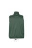 Uniszex WINNER vízlepergető mellény polár béléssel, SOL'S SO44001, Forest Green-2XL