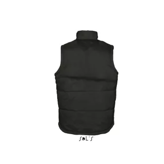   Uniszex WARM steppelt unisex mellény poliészter béléssel, SOL'S SO44002, Black-2XL