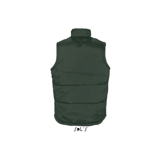 Uniszex WARM steppelt mellény poliészter béléssel, SOL'S SO44002, Forest Green-S