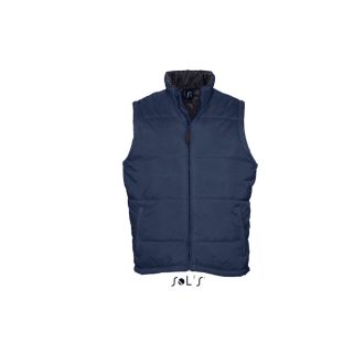   Uniszex WARM steppelt mellény poliészter béléssel, SOL'S SO44002, Navy-2XL