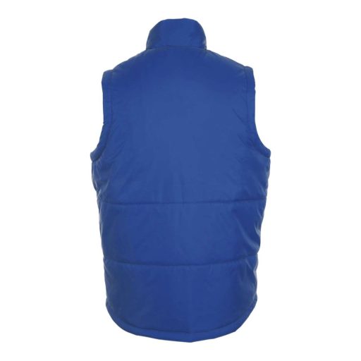 Uniszex WARM steppelt mellény poliészter béléssel, SOL'S SO44002, Royal Blue-4XL
