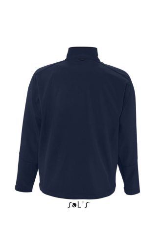 Férfi RELAX vastag 3 rétegű softshell dzseki, SOL'S SO46600, Abyss Blue-M