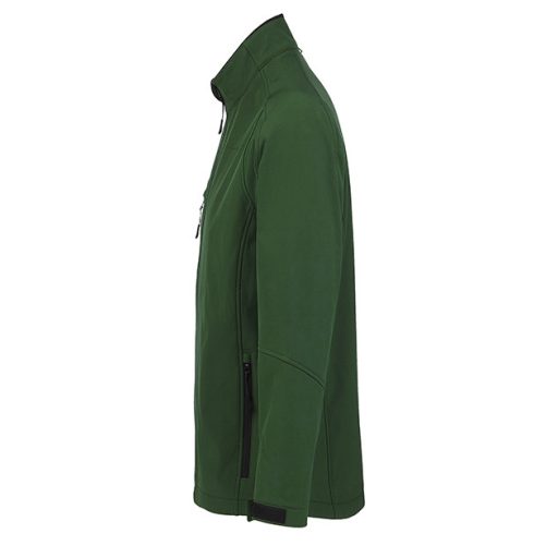 Férfi RELAX vastag 3 rétegű softshell dzseki, SOL'S SO46600, Bottle Green-S