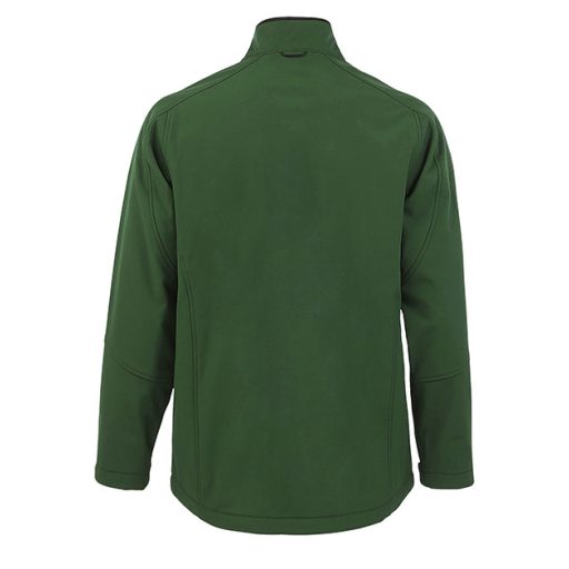 Férfi RELAX vastag 3 rétegű softshell dzseki, SOL'S SO46600, Bottle Green-S