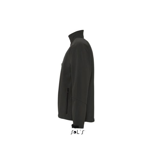 Férfi RELAX vastag 3 rétegű softshell dzseki, SOL'S SO46600, Black-2XL