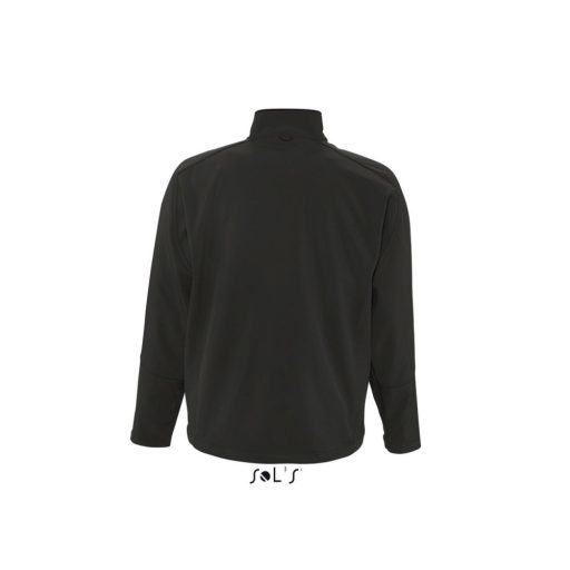 Férfi RELAX vastag 3 rétegű softshell dzseki, SOL'S SO46600, Black-M